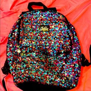 Justice Backpack sequined